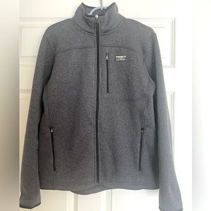 Men's L.L.Bean Sweater Fleece Full-Zip Jacket (Medium, Great condition)